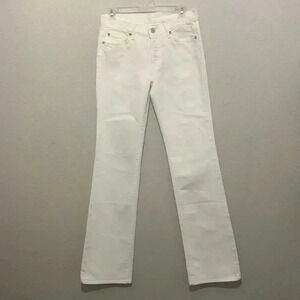 7 For all Mankind Straight Leg Mid-Rise Jeans NWT